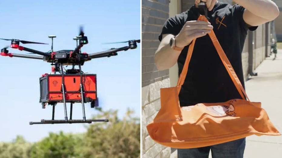 Drone delivers 2 pizzas in minutes Education Directory